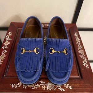 gucci fringe loafers